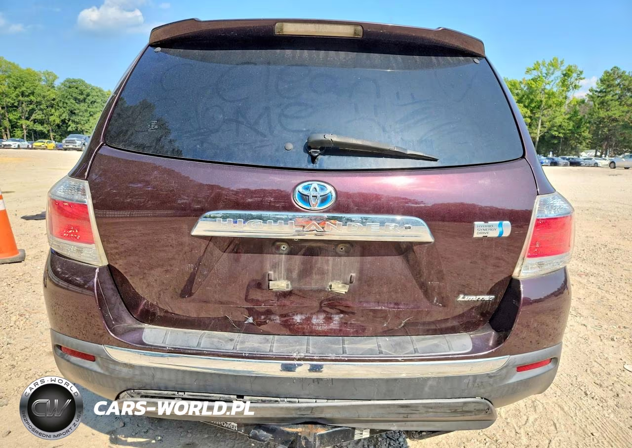 2012 Toyota Highlander Hybrid Limited VIN:JTEDC3EH0C2008645 - 6