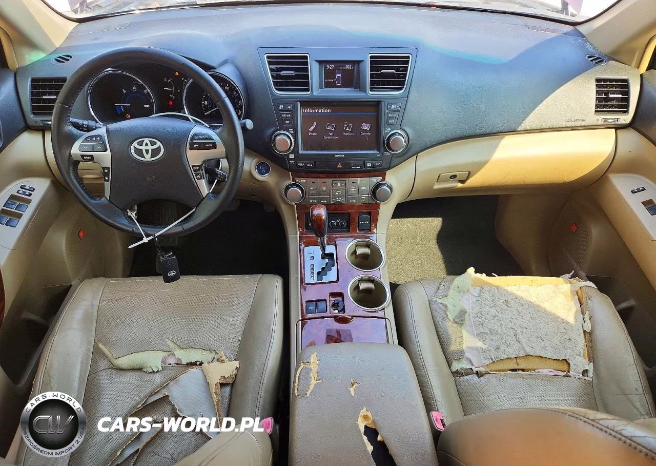 2012 Toyota Highlander Hybrid Limited VIN:JTEDC3EH0C2008645 - 8