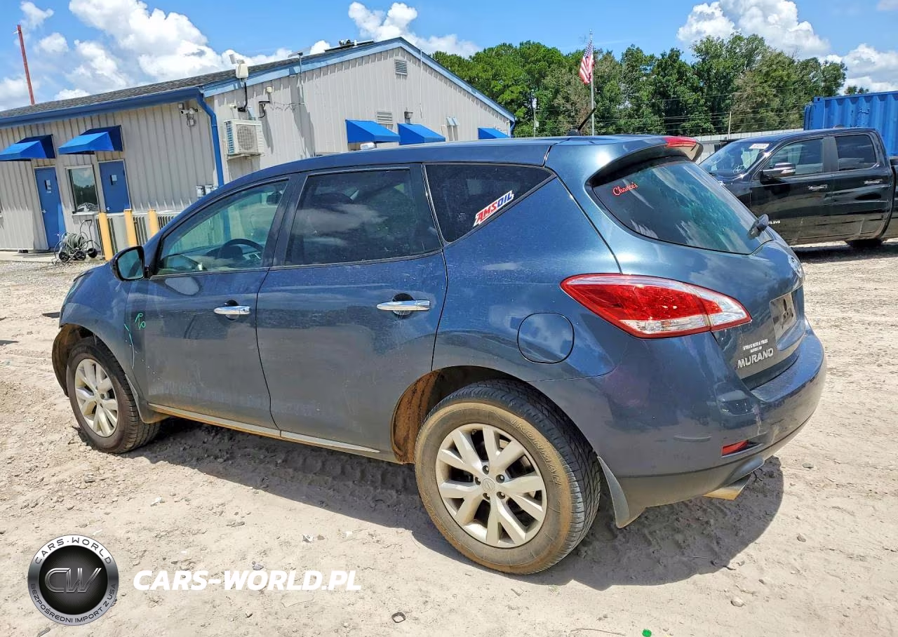 2013 Nissan Murano S VIN:JN8AZ1MU5DW209948 - 2