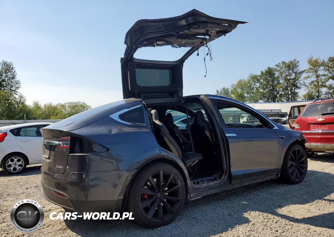 2017 Tesla Model X VIN:5YJXCAE42HF041573 - 3