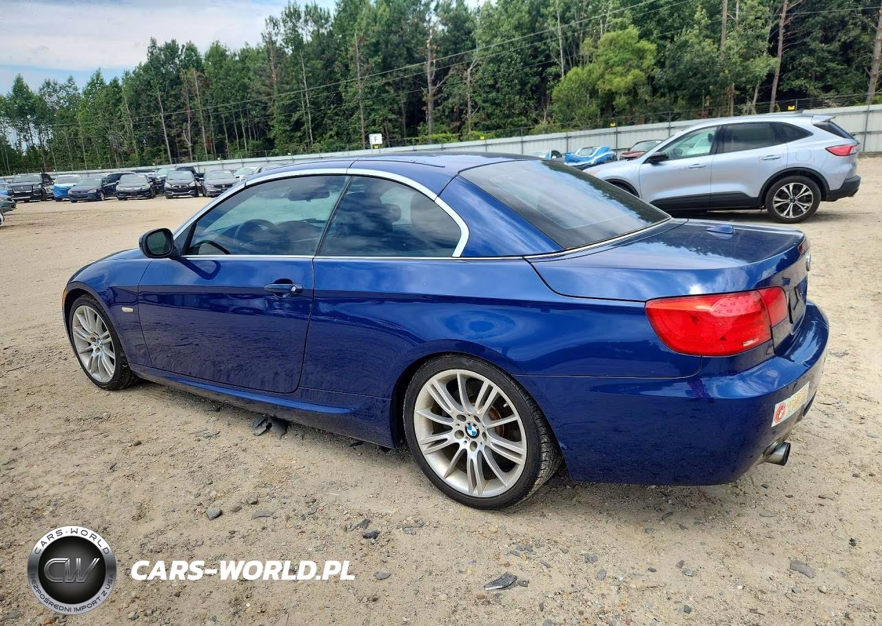 2011 BMW 335 I VIN:WBADX7C5XBE743328 - 2