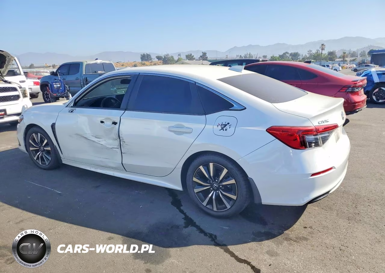2022 Honda Civic Ex VIN:JHMFE1F74NX007374 - 2