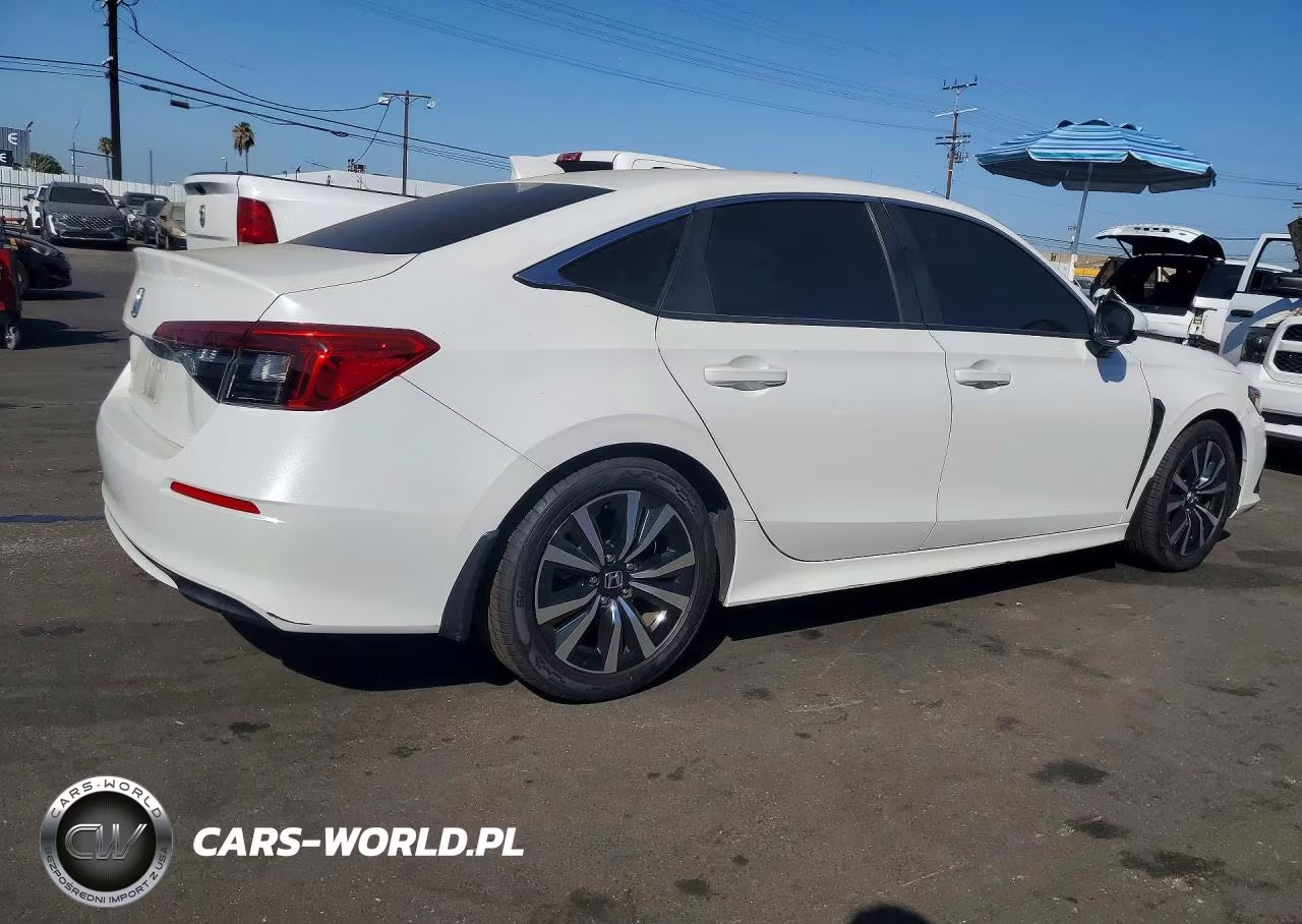 2022 Honda Civic Ex VIN:JHMFE1F74NX007374 - 3