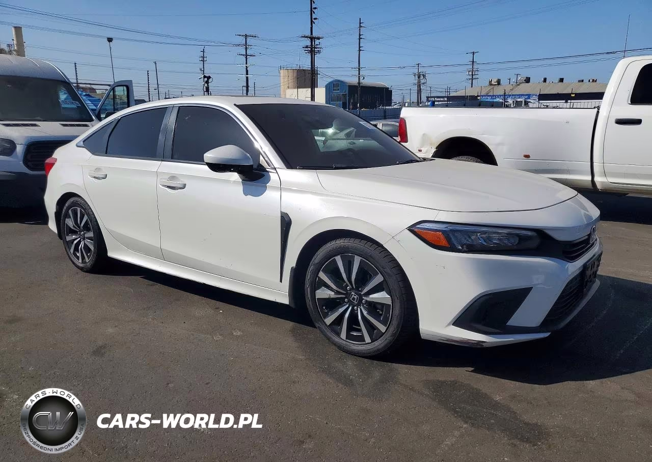2022 Honda Civic Ex VIN:JHMFE1F74NX007374 - 4