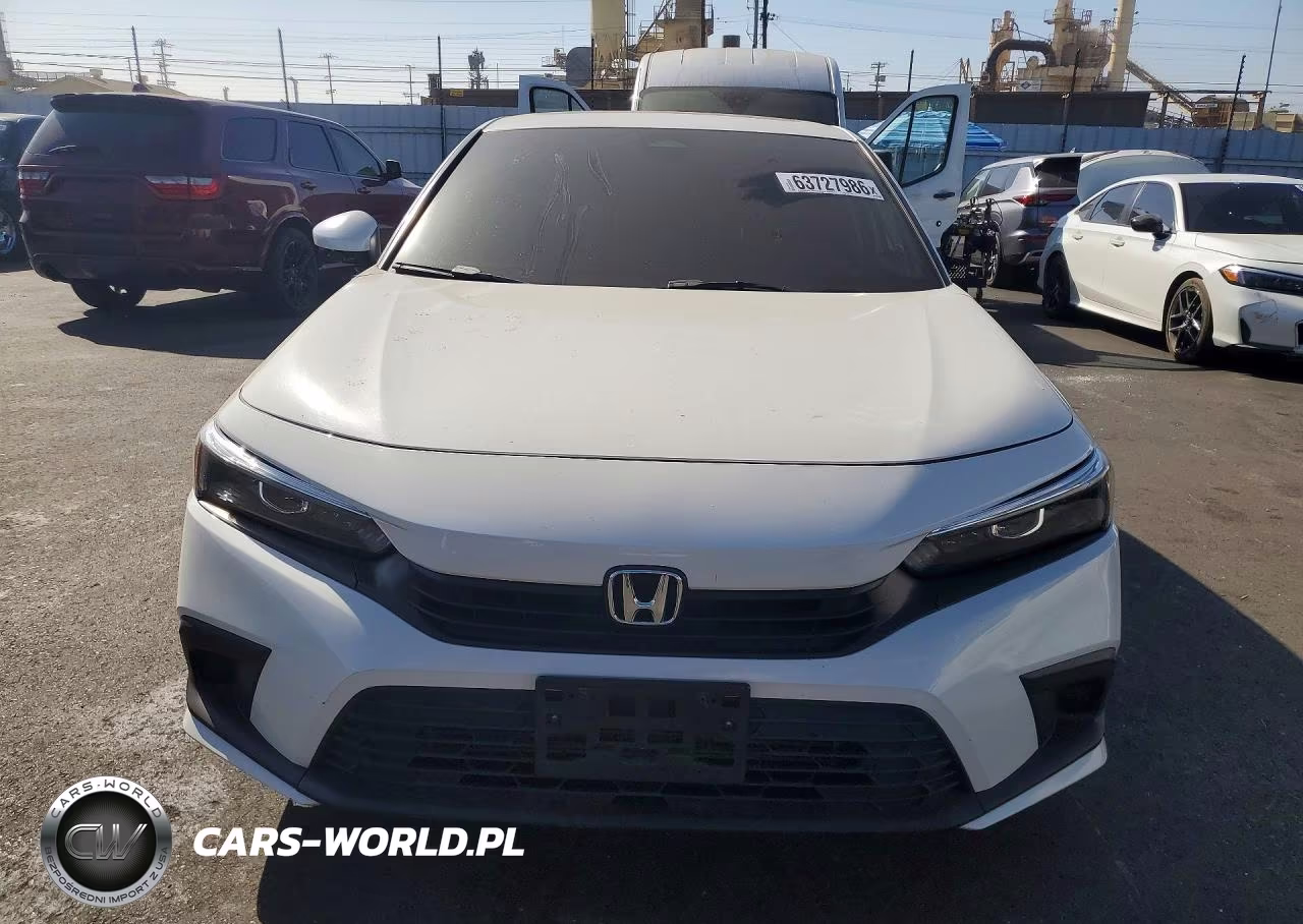 2022 Honda Civic Ex VIN:JHMFE1F74NX007374 - 5
