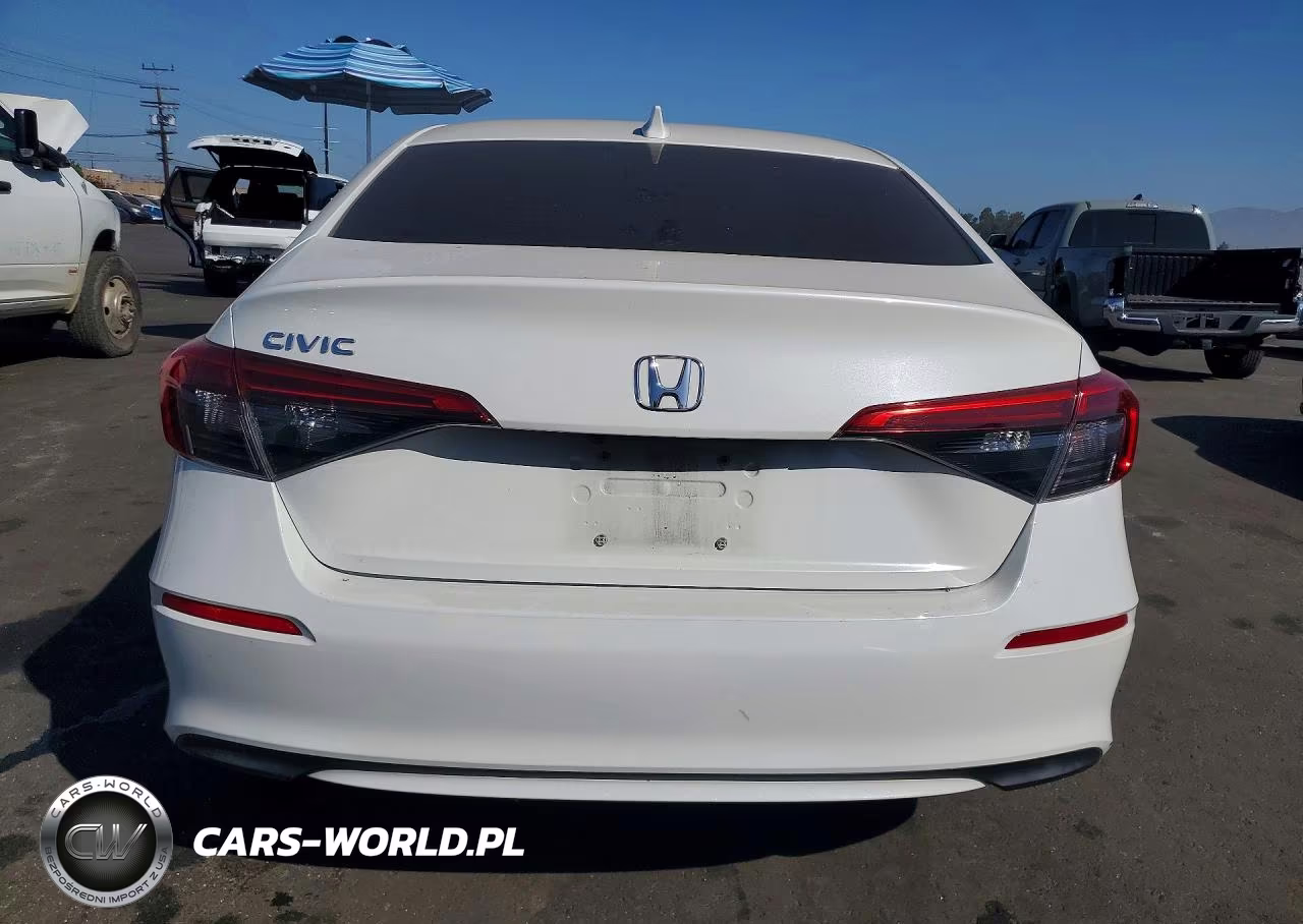 2022 Honda Civic Ex VIN:JHMFE1F74NX007374 - 6