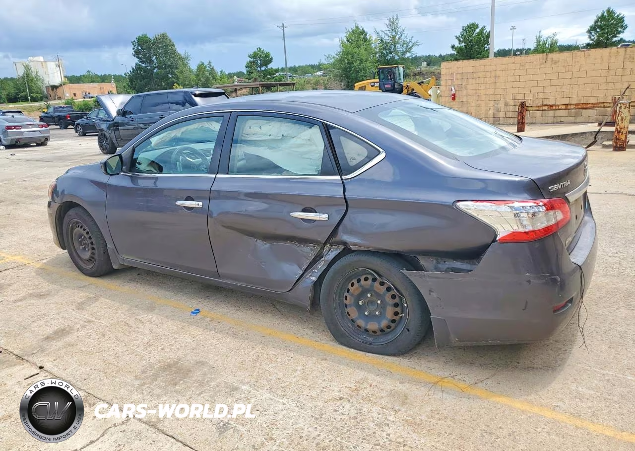2014 Nissan Sentra VIN:3N1AB7APXEL673717 - 2