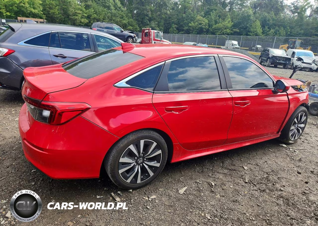 2024 Honda Civic Ex VIN:2HGFE1F74RH329333 - 3