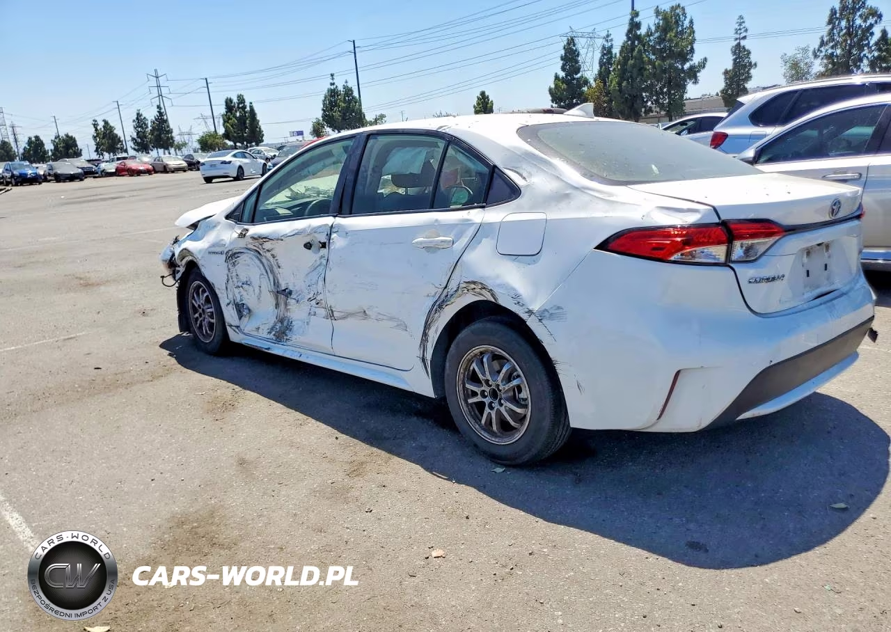 2021 Toyota Corolla Le VIN:JTDEAMDE5MJ015304 - 2