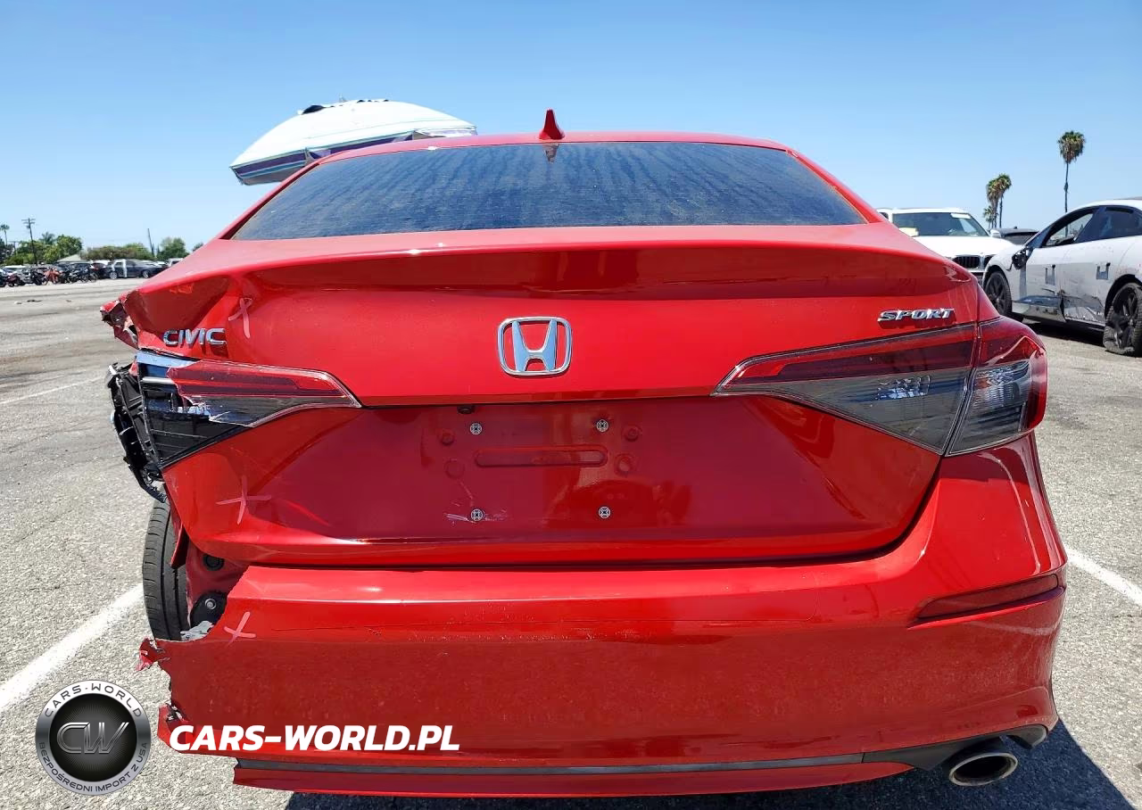 2022 Honda Civic Sport VIN:2HGFE2F58NH599194 - 6