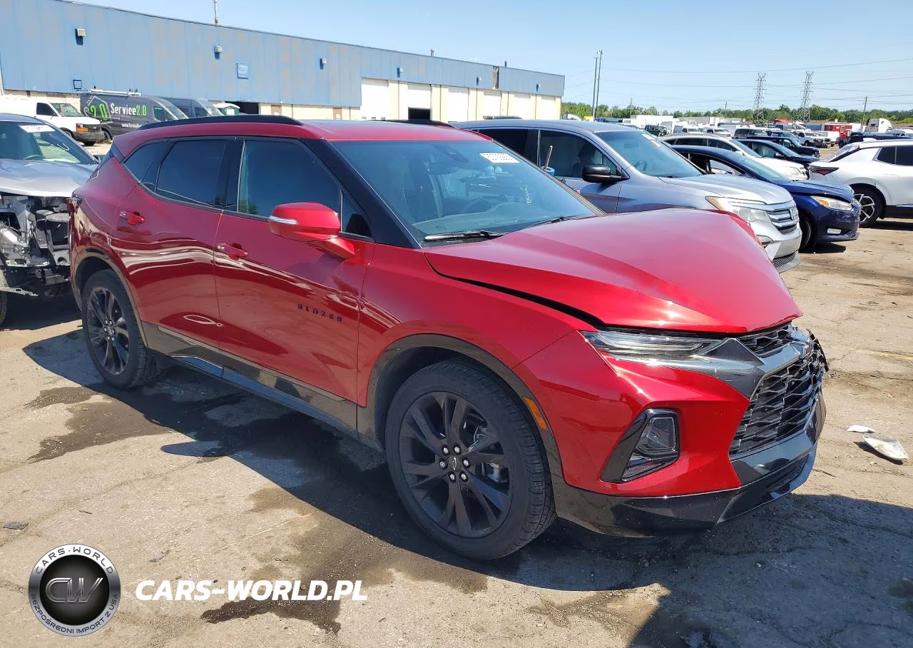 2021 Chevrolet Blazer Rs VIN:3GNKBERS1MS528852 - 4