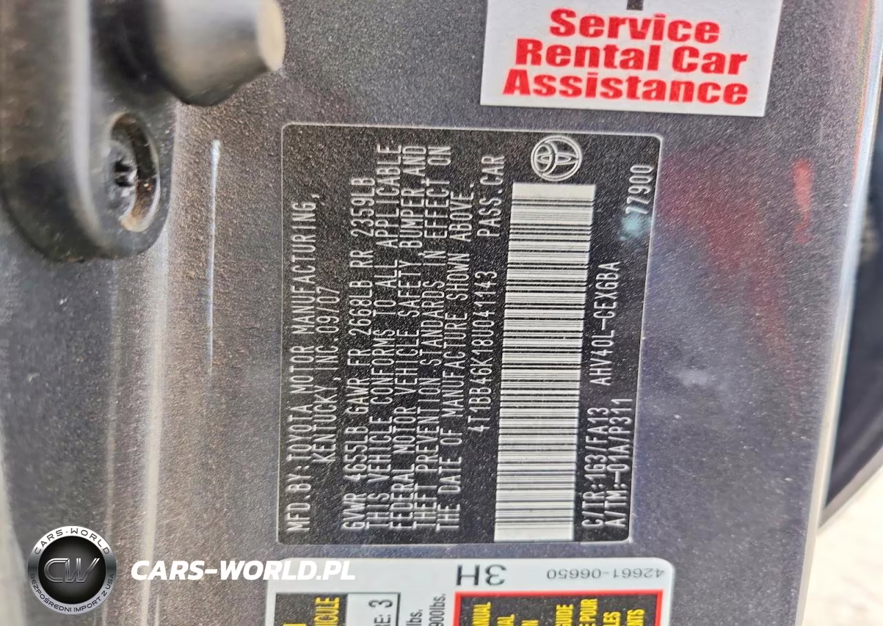 2008 Toyota Camry Hybrid VIN:4T1BB46K18U041143 - 12