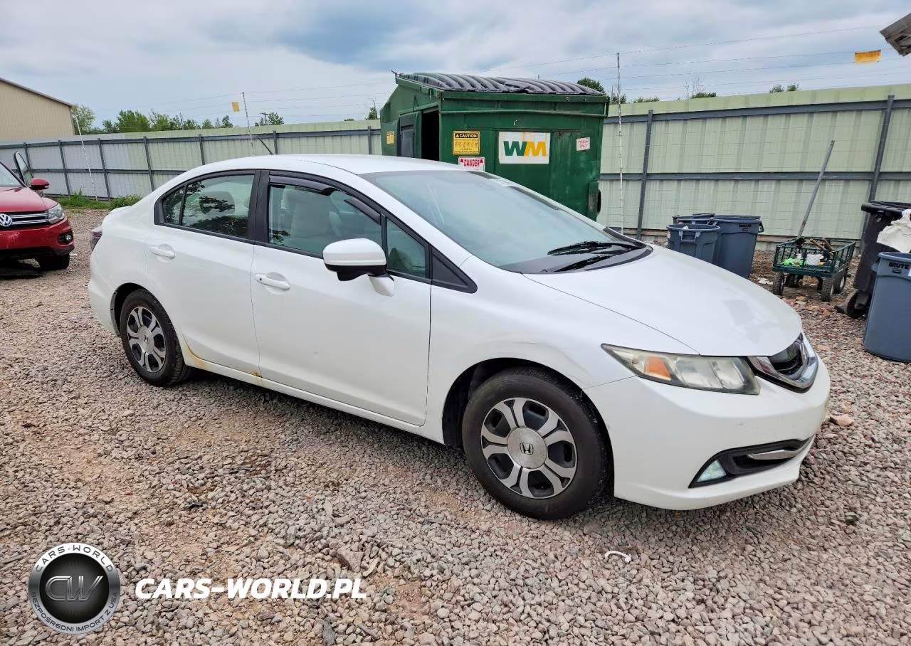 2014 Honda Civic Hybrid VIN:19XFB4F21EE001953 - 4