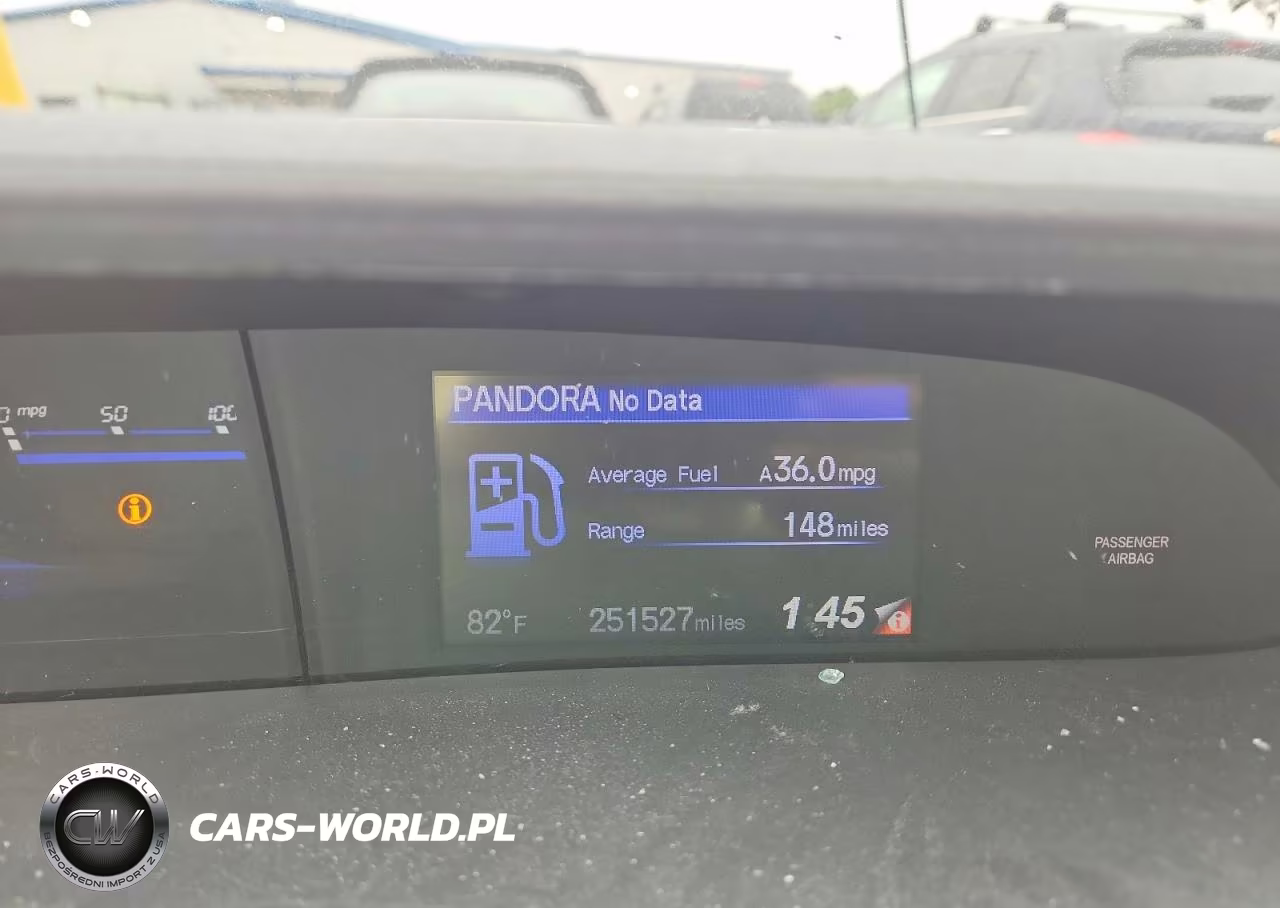 2014 Honda Civic Hybrid VIN:19XFB4F21EE001953 - 9