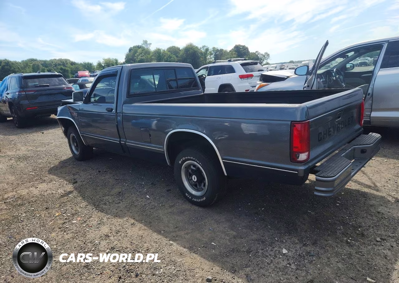 1987 Chevrolet S Truck S10 VIN:1GCCS14R6H2266578 - 2
