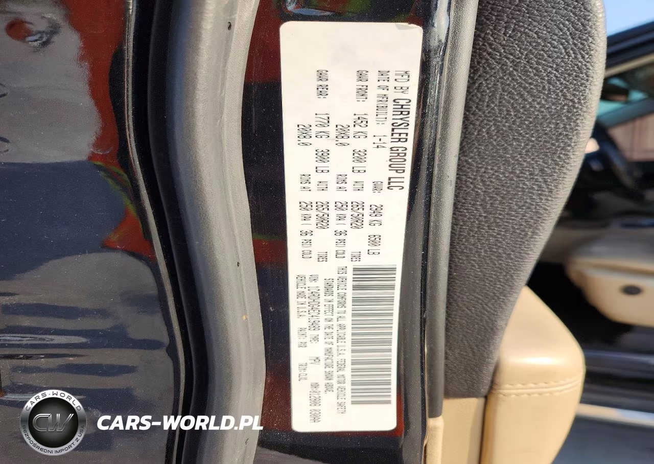 2014 Dodge Durango Limited VIN:1C4RDHDG4EC419489 - 14