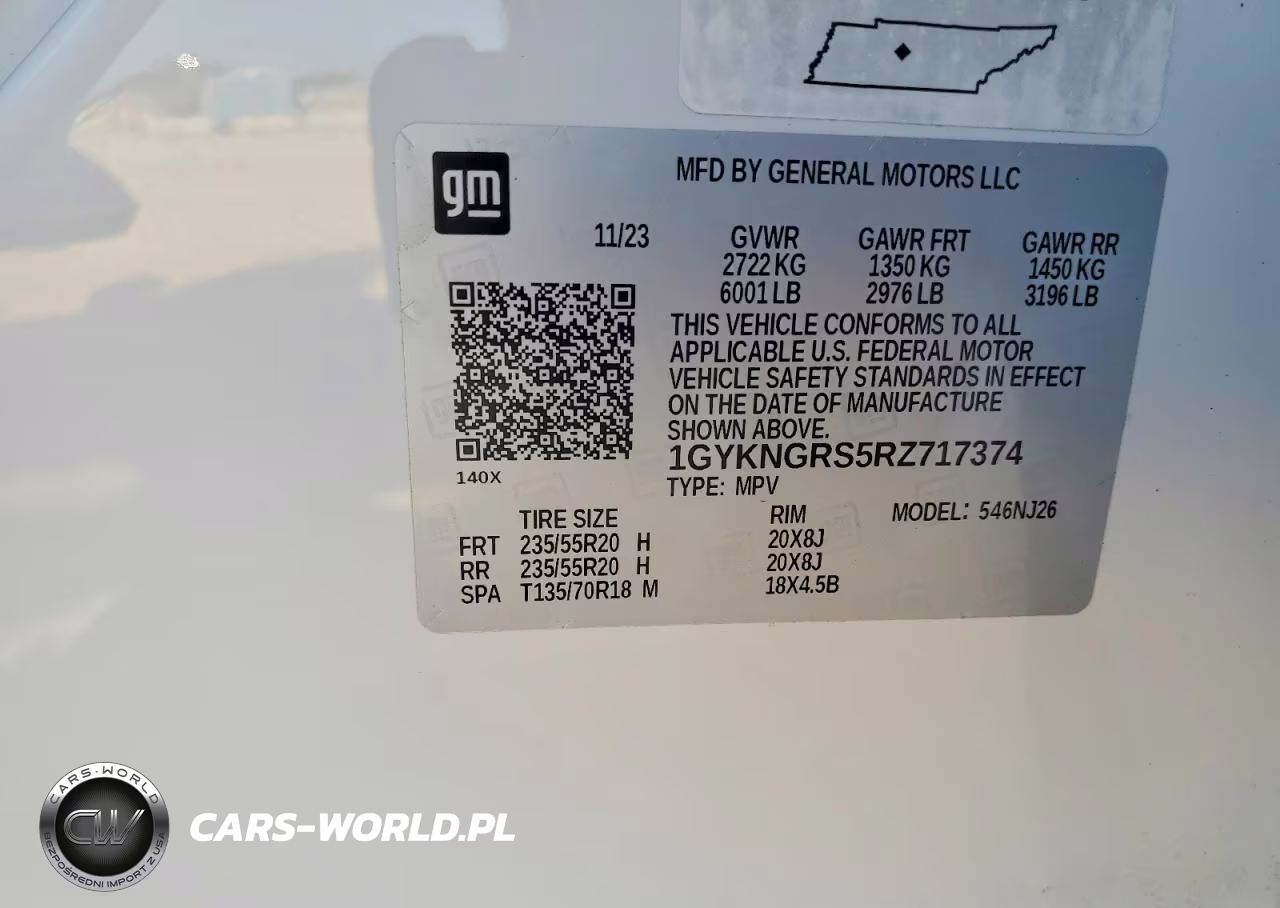 2024 Cadillac Xt5 Sport VIN:1GYKNGRS5RZ717374 - 13