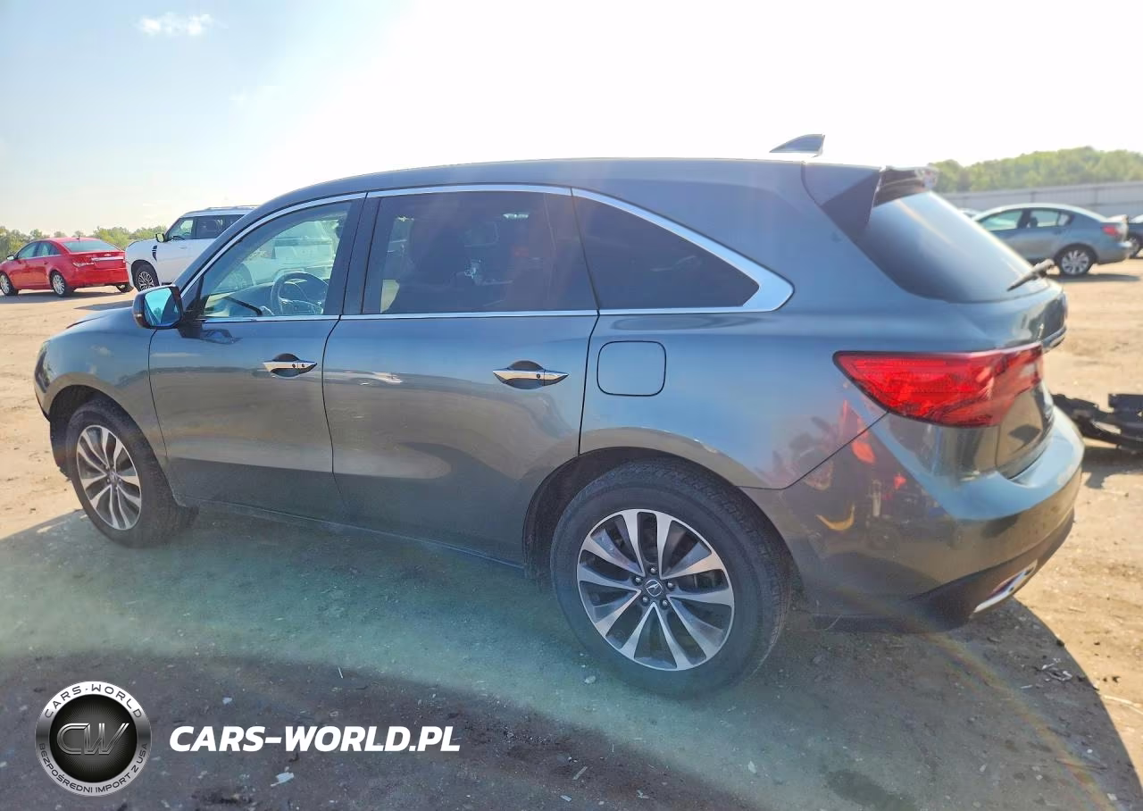 2016 Acura Mdx Technology VIN:5FRYD4H42GB035025 - 2