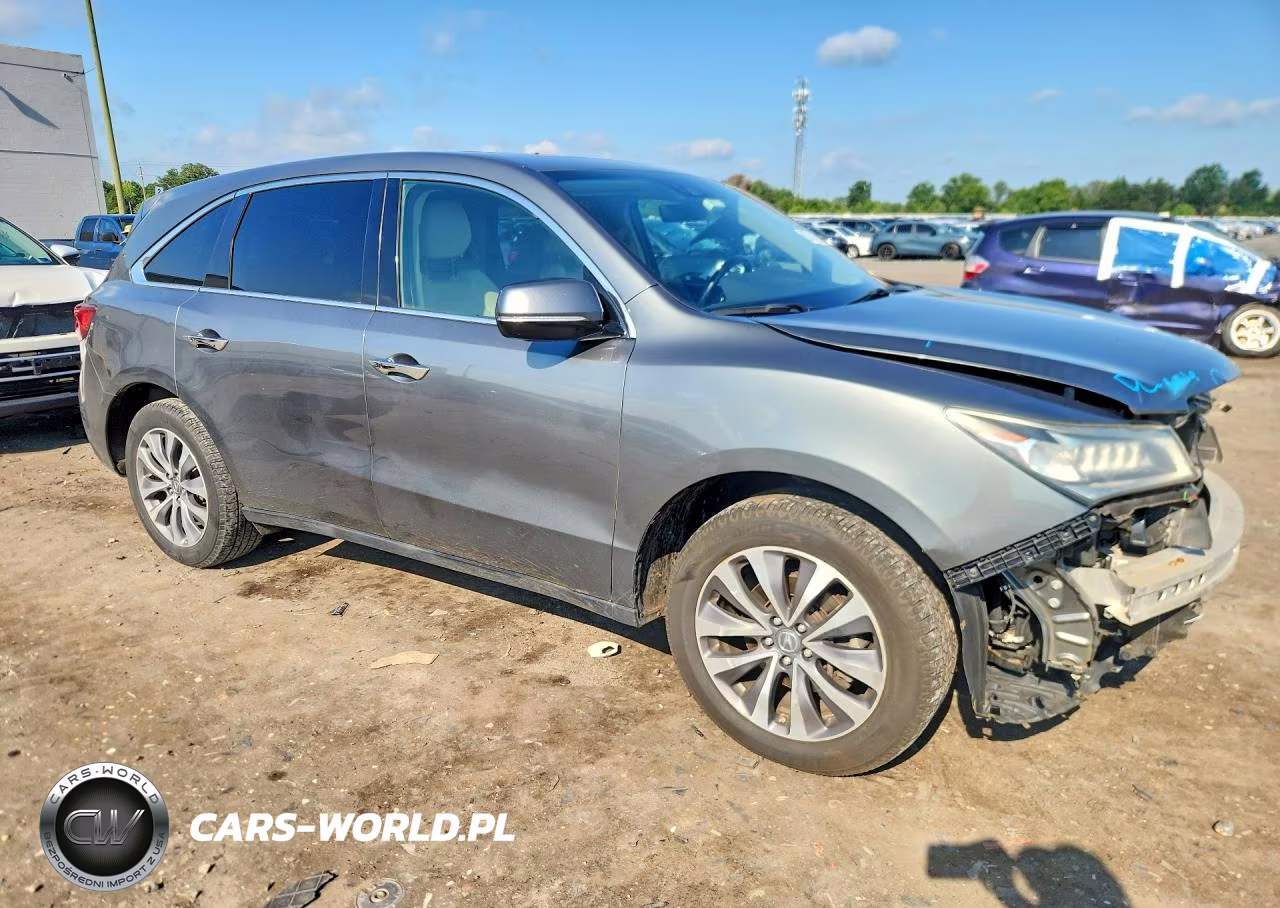 2016 Acura Mdx Technology VIN:5FRYD4H42GB035025 - 4