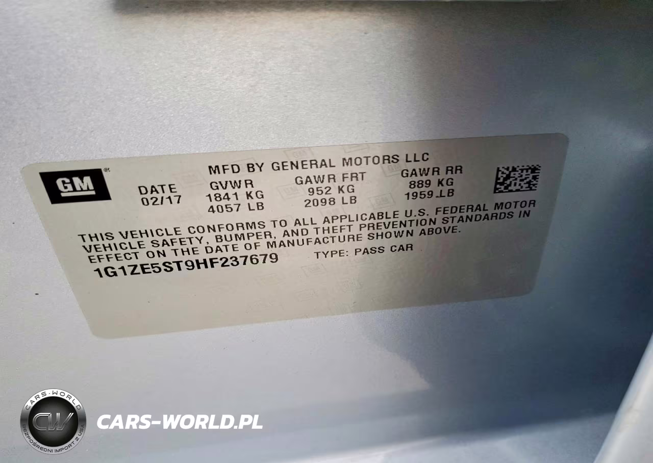 2017 Chevrolet Malibu Lt VIN:1G1ZE5ST9HF237679 - 12