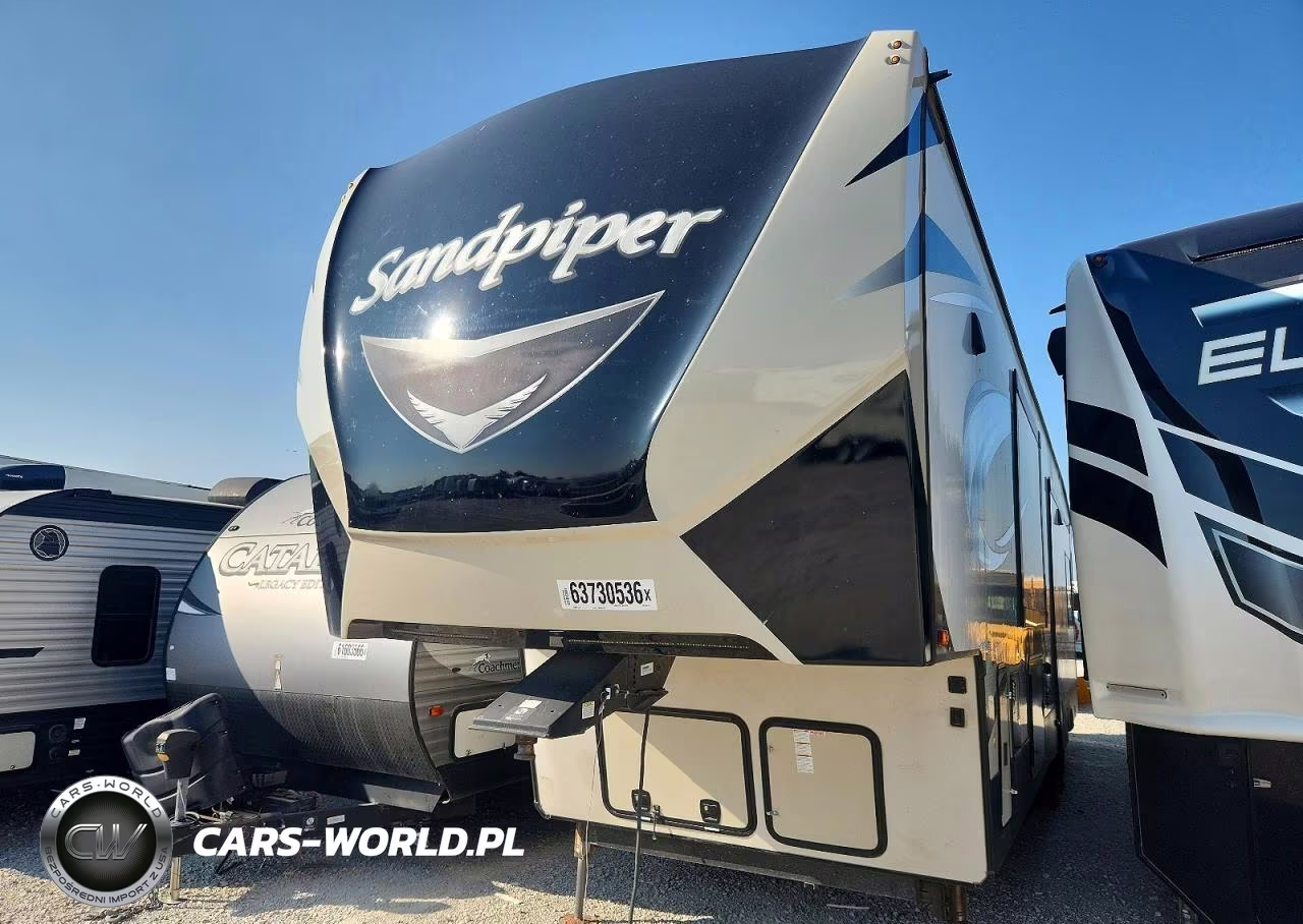 2018 Forest River Sandpiper Camper VIN:4X4FSAP29JJ037314 - 2