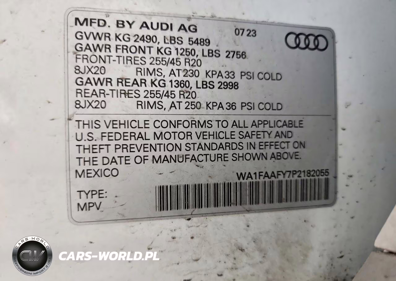 2023 Audi Q5 Prestige 45 VIN:WA1FAAFY7P2182055 - 13