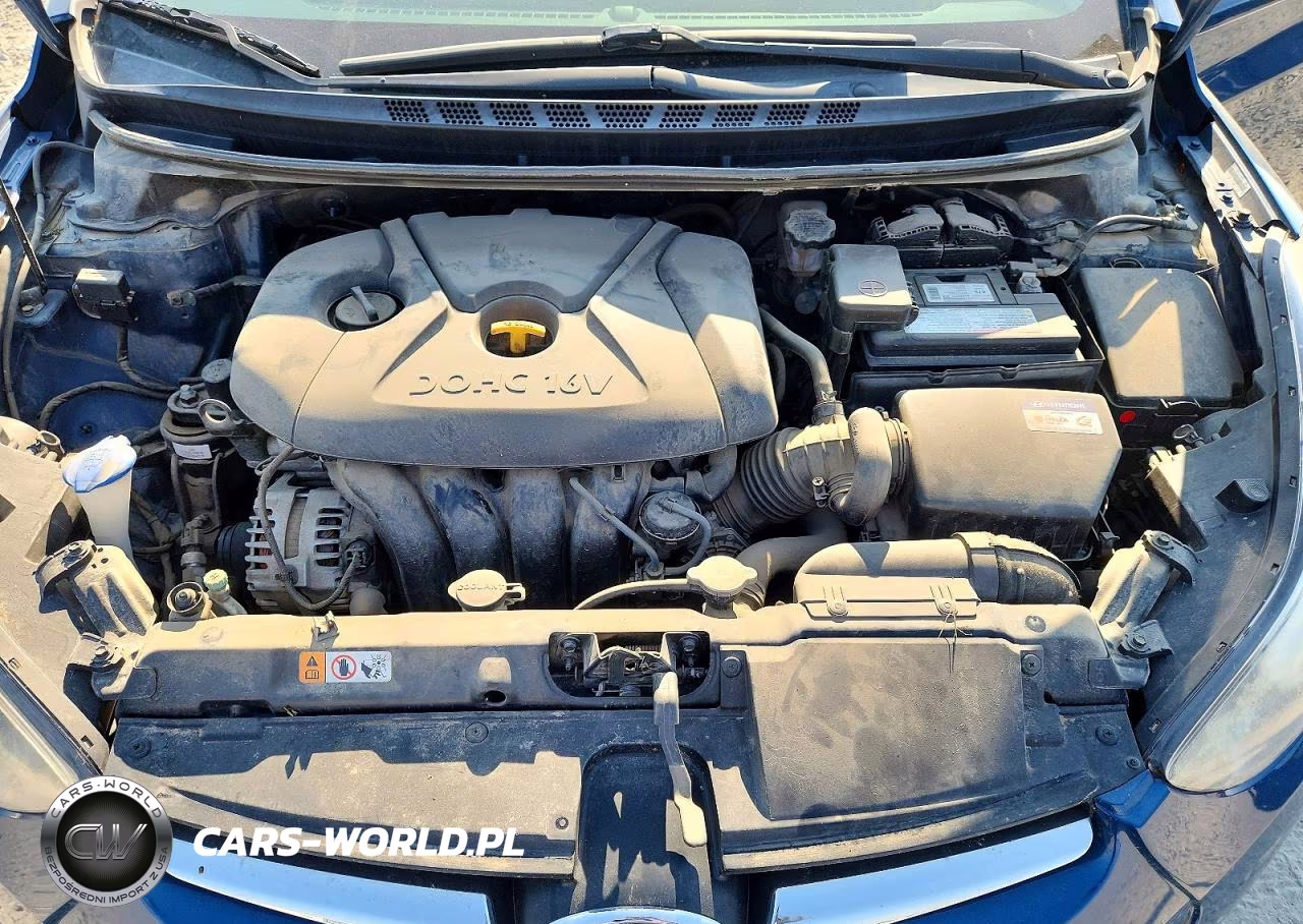 2014 Hyundai Elantra Se VIN:KMHDH4AE8EU178438 - 11