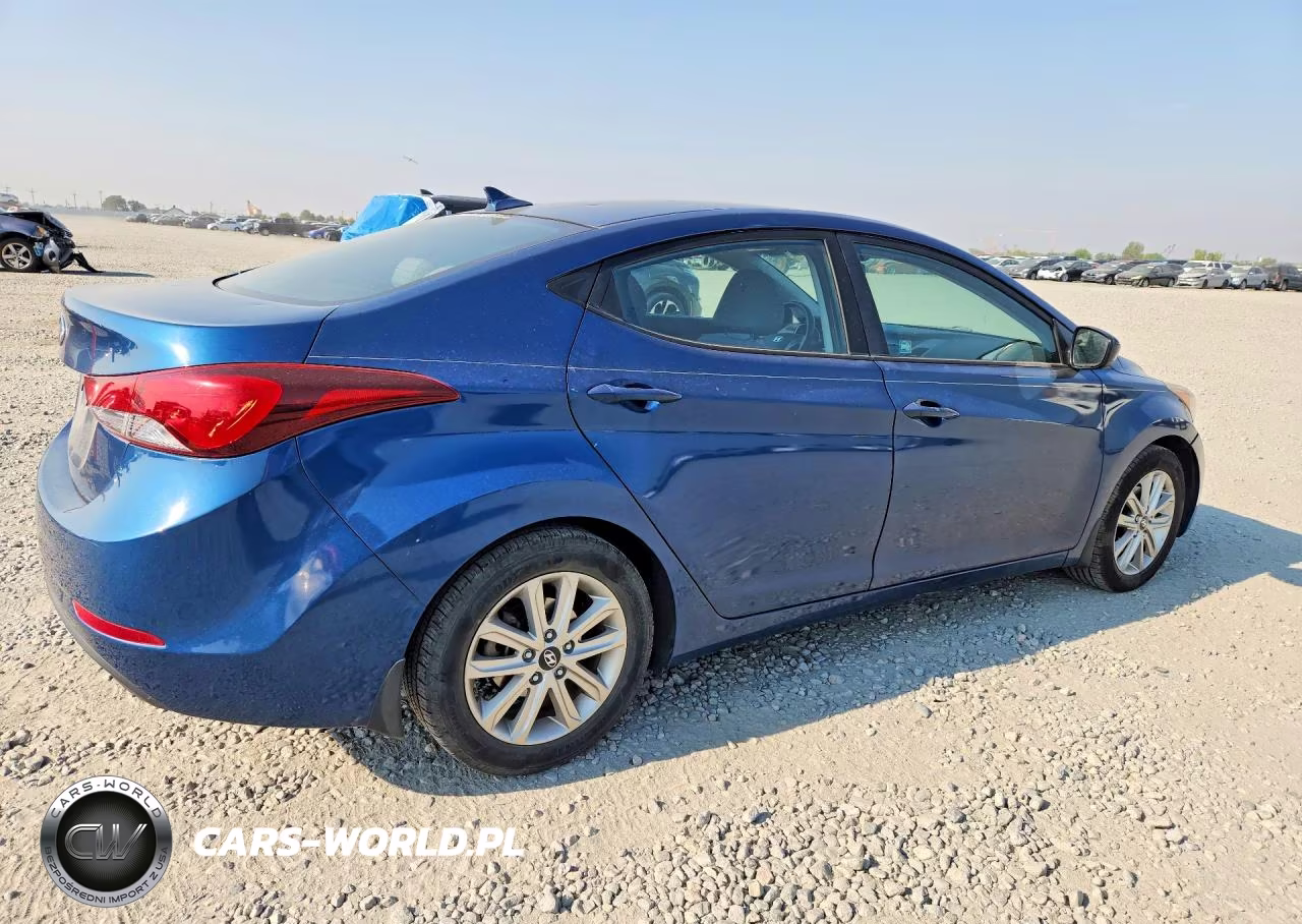 2014 Hyundai Elantra Se VIN:KMHDH4AE8EU178438 - 3