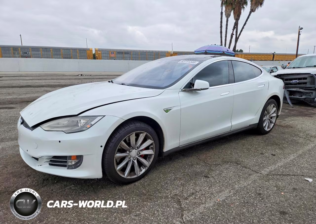 2014 Tesla Model S VIN:5YJSA1H15EFP65027 - 1