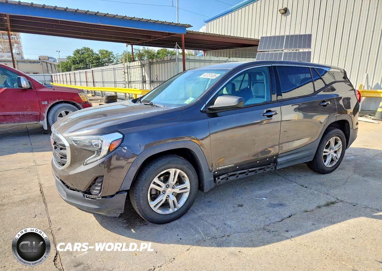2020 GMC Terrain Sle VIN:3GKALMEVXLL124652 - 1