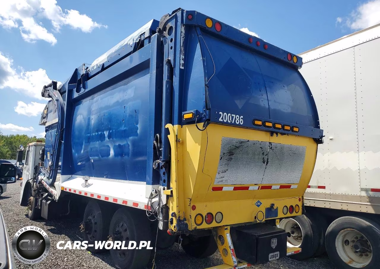 2014 Mack Leu613 Refuse Truck VIN:1M2AU14CXEM002014 - 2