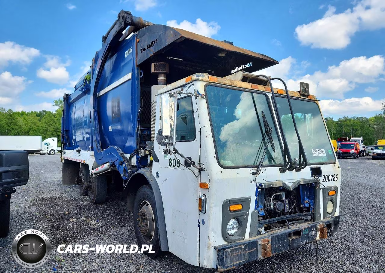 2014 Mack Leu613 Refuse Truck VIN:1M2AU14CXEM002014 - 4