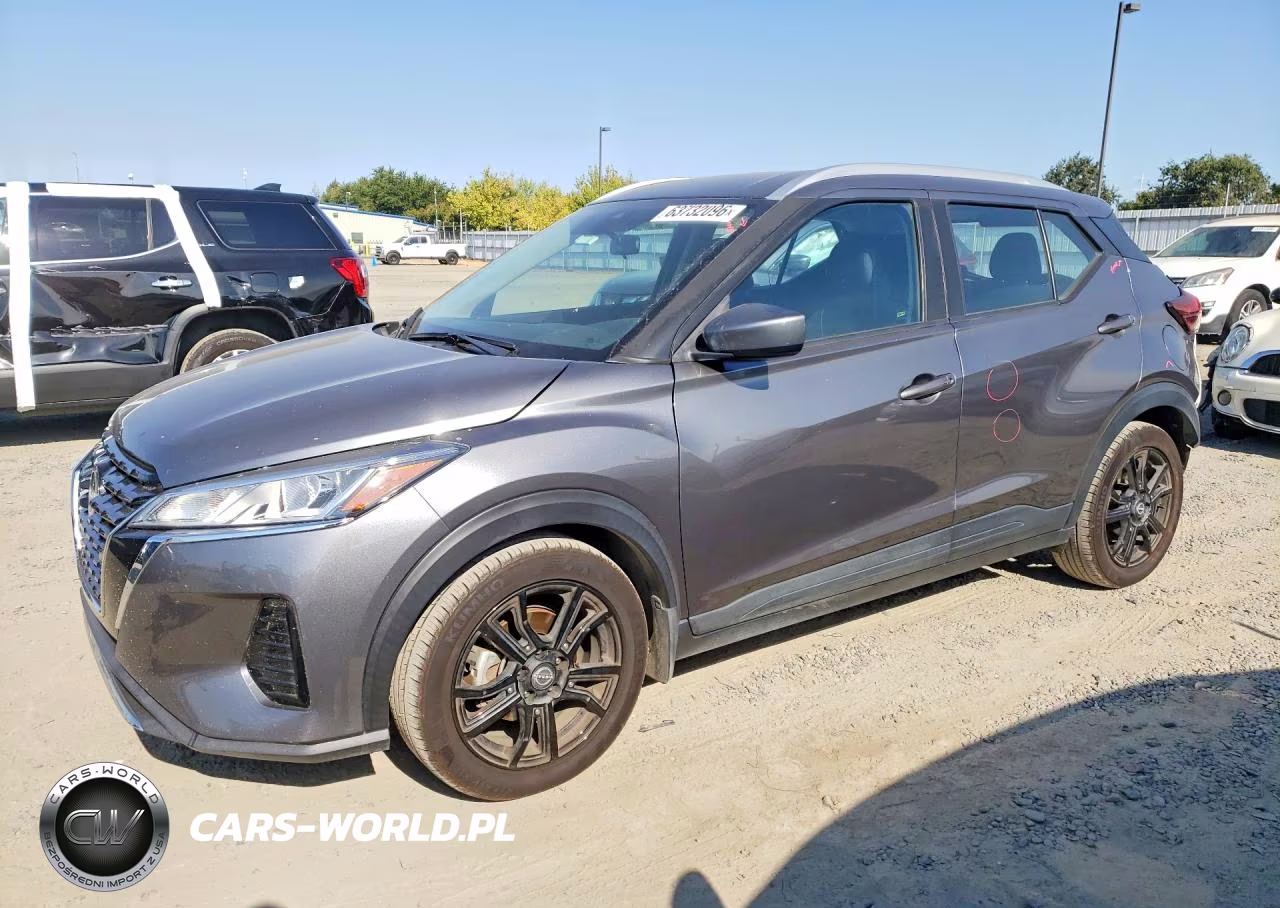 2022 Nissan Kicks Sv VIN:3N1CP5CV4NL530465 - 1
