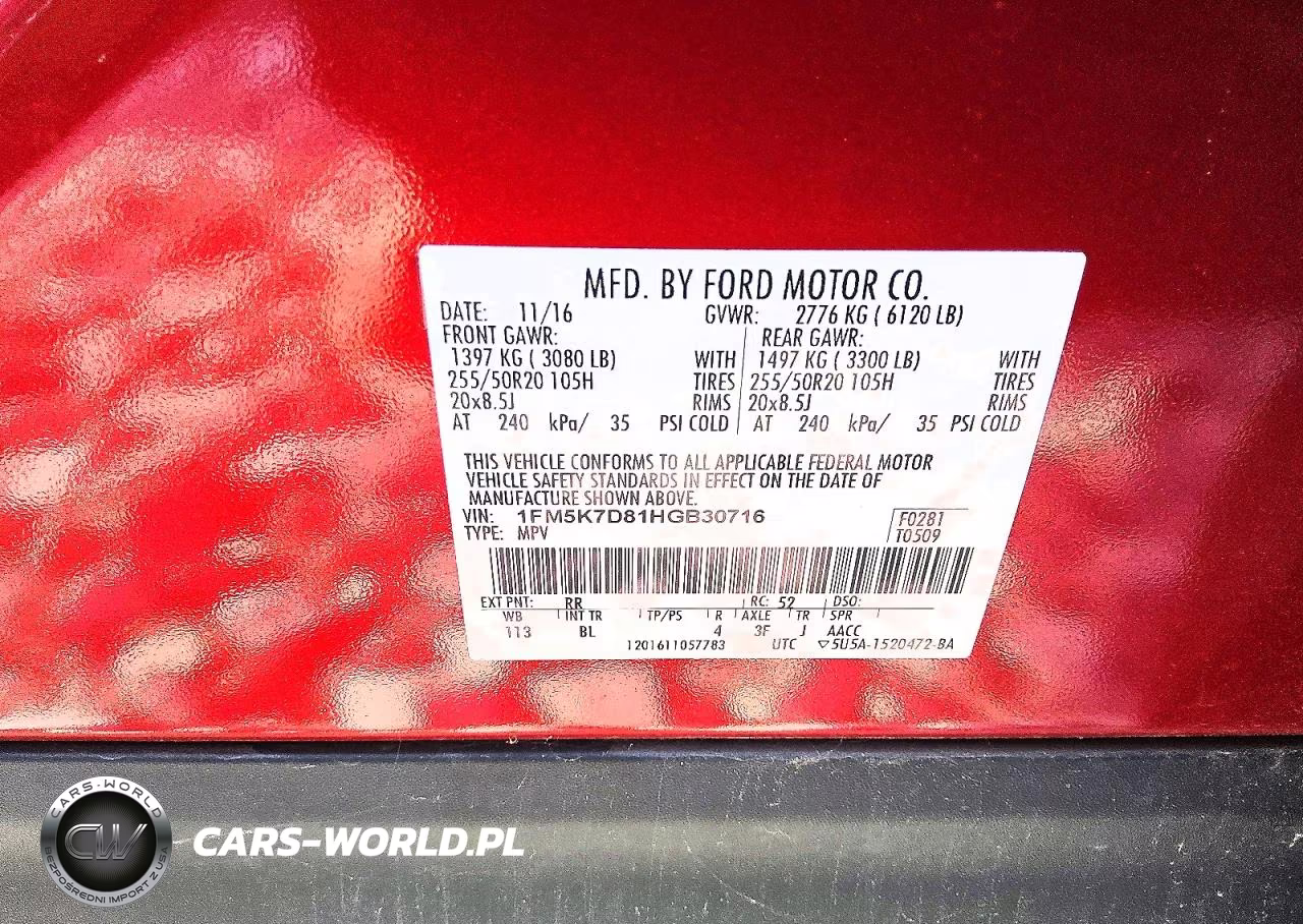 2017 Ford Explorer Xlt VIN:1FM5K7D81HGB30716 - 13