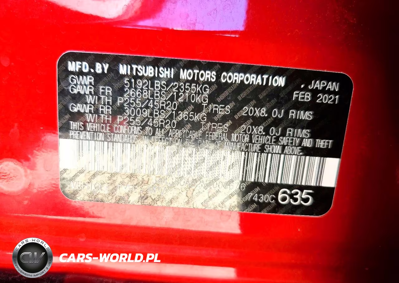 2022 Mitsubishi Outlander Se VIN:JA4J3UA82NZ006676 - 14