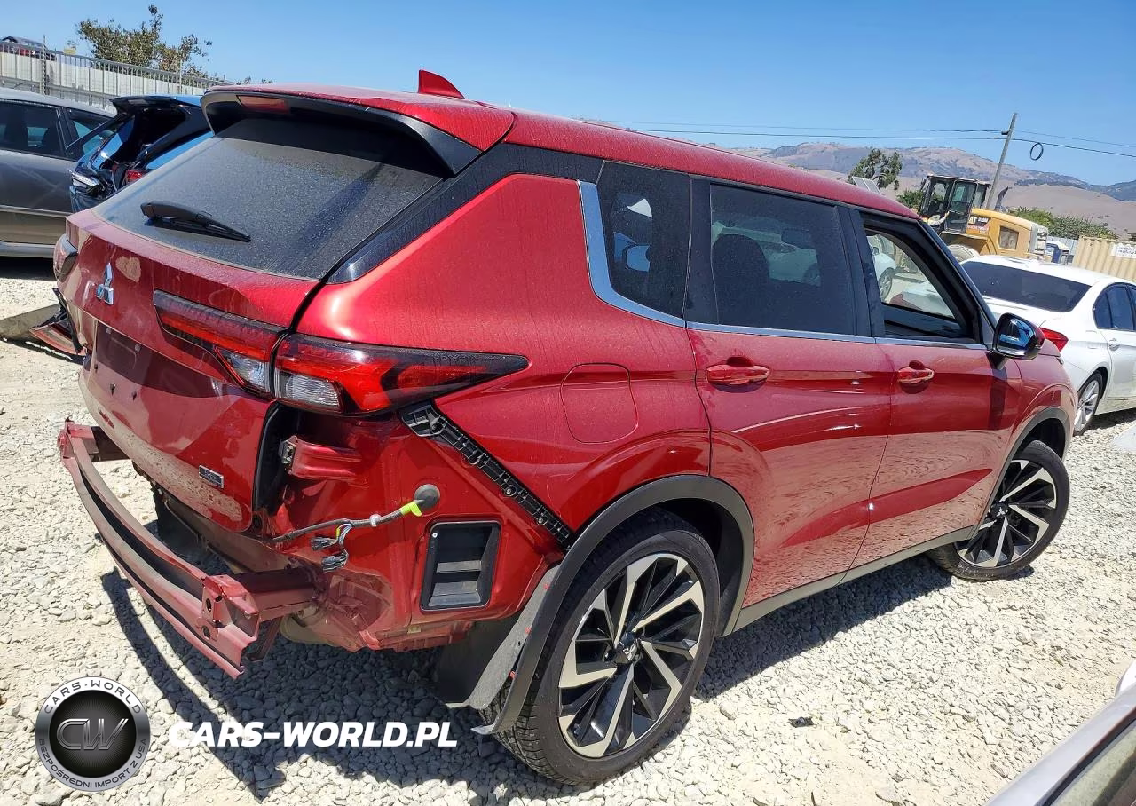 2022 Mitsubishi Outlander Se VIN:JA4J3UA82NZ006676 - 3