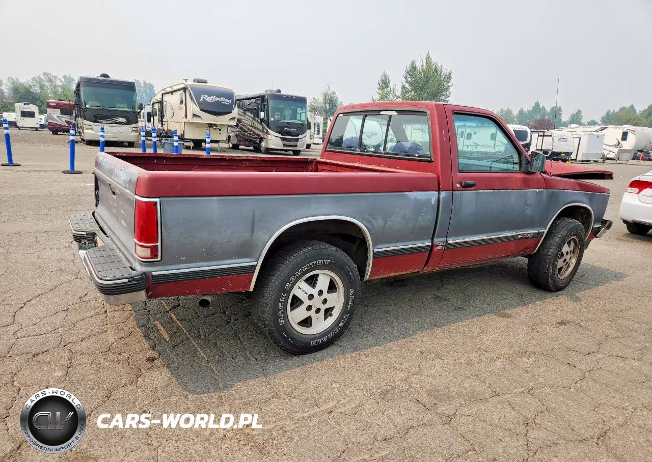 1992 Chevrolet S Truck S10 VIN:1GCCT14Z9N8210270 - 3