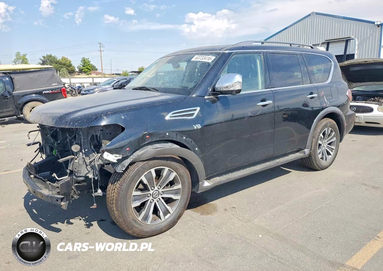 2018 Nissan Armada Sl VIN:JN8AY2NC4J9554784 - 1