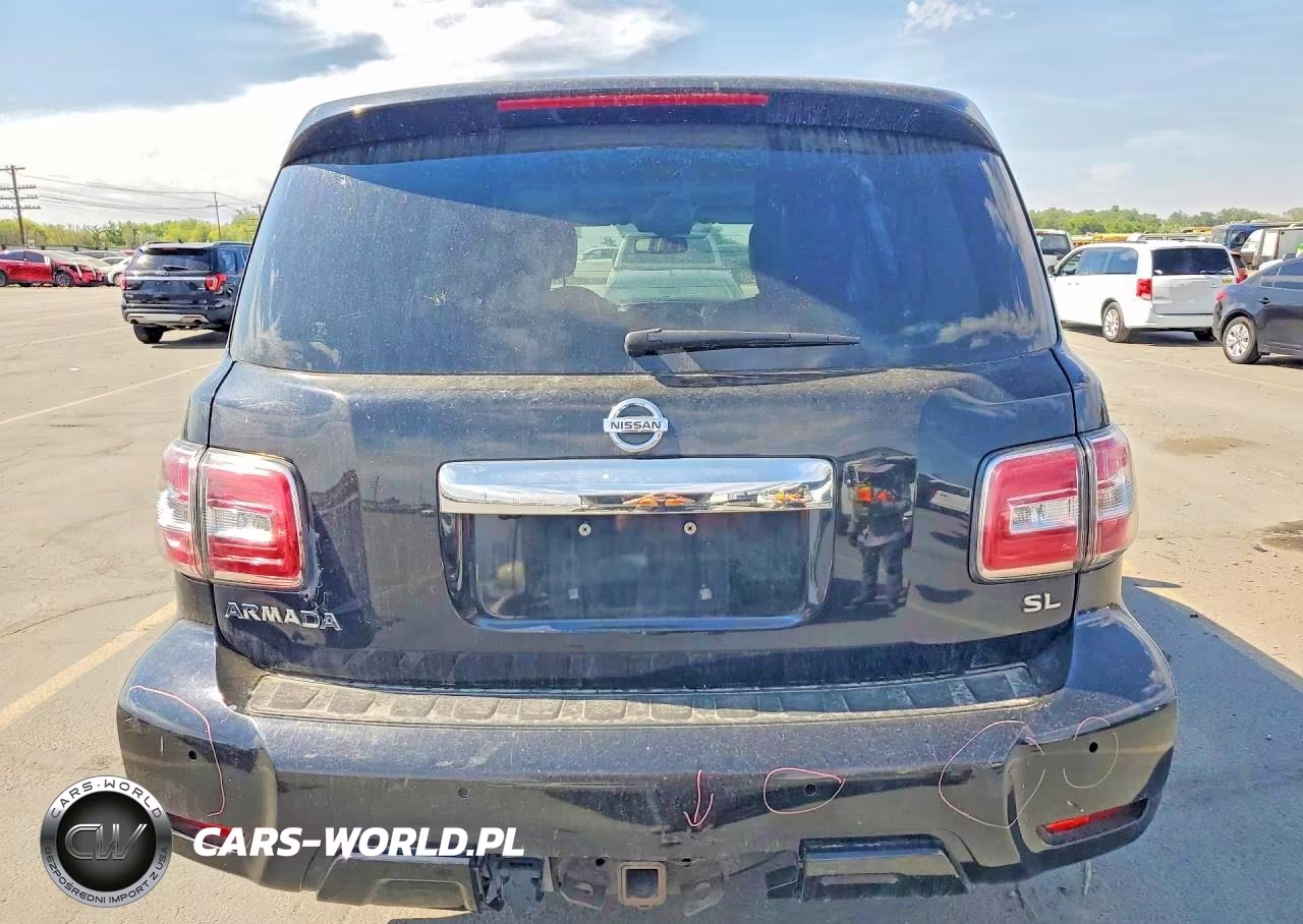 2018 Nissan Armada Sl VIN:JN8AY2NC4J9554784 - 6