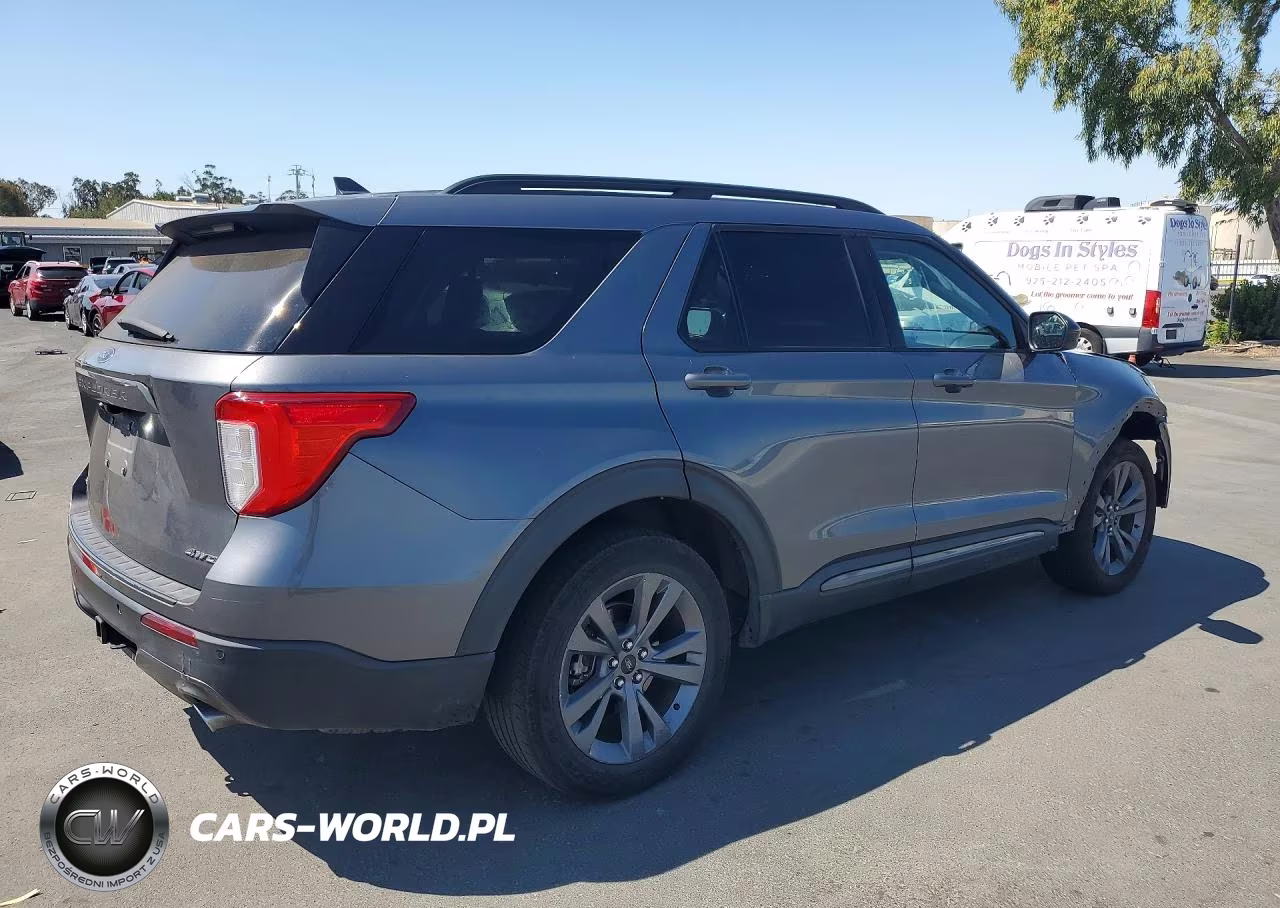 2022 Ford Explorer Xlt VIN:1FMSK8DHXNGB02837 - 3