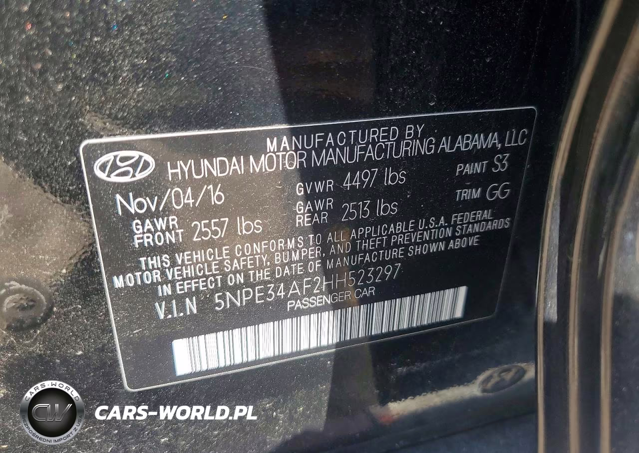 2016 Hyundai Sonata Limited VIN:5NPE34AF2HH523297 - 12