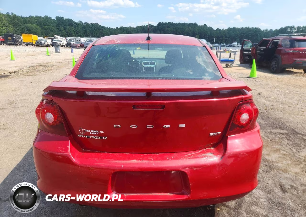 2012 Dodge Avenger Sxt VIN:1C3CDZEG6CN309494 - 6