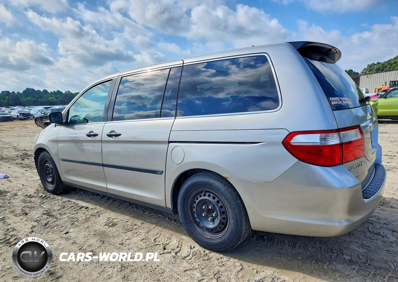 2007 Honda Odyssey Lx VIN:5FNRL38207B023568 - 2