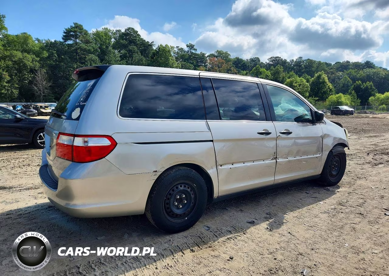 2007 Honda Odyssey Lx VIN:5FNRL38207B023568 - 3