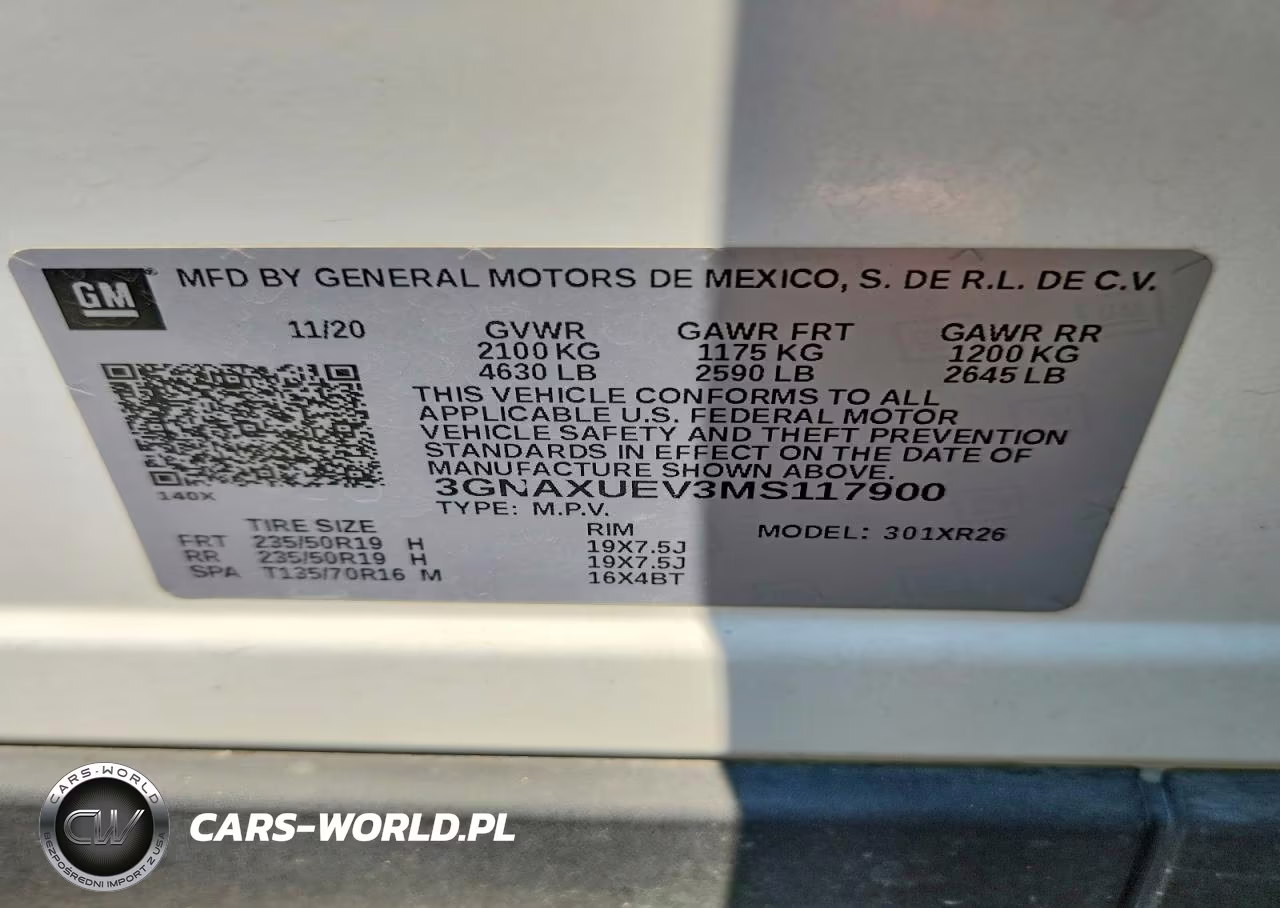 2021 Chevrolet Equinox Lt VIN:3GNAXUEV3MS117900 - 13