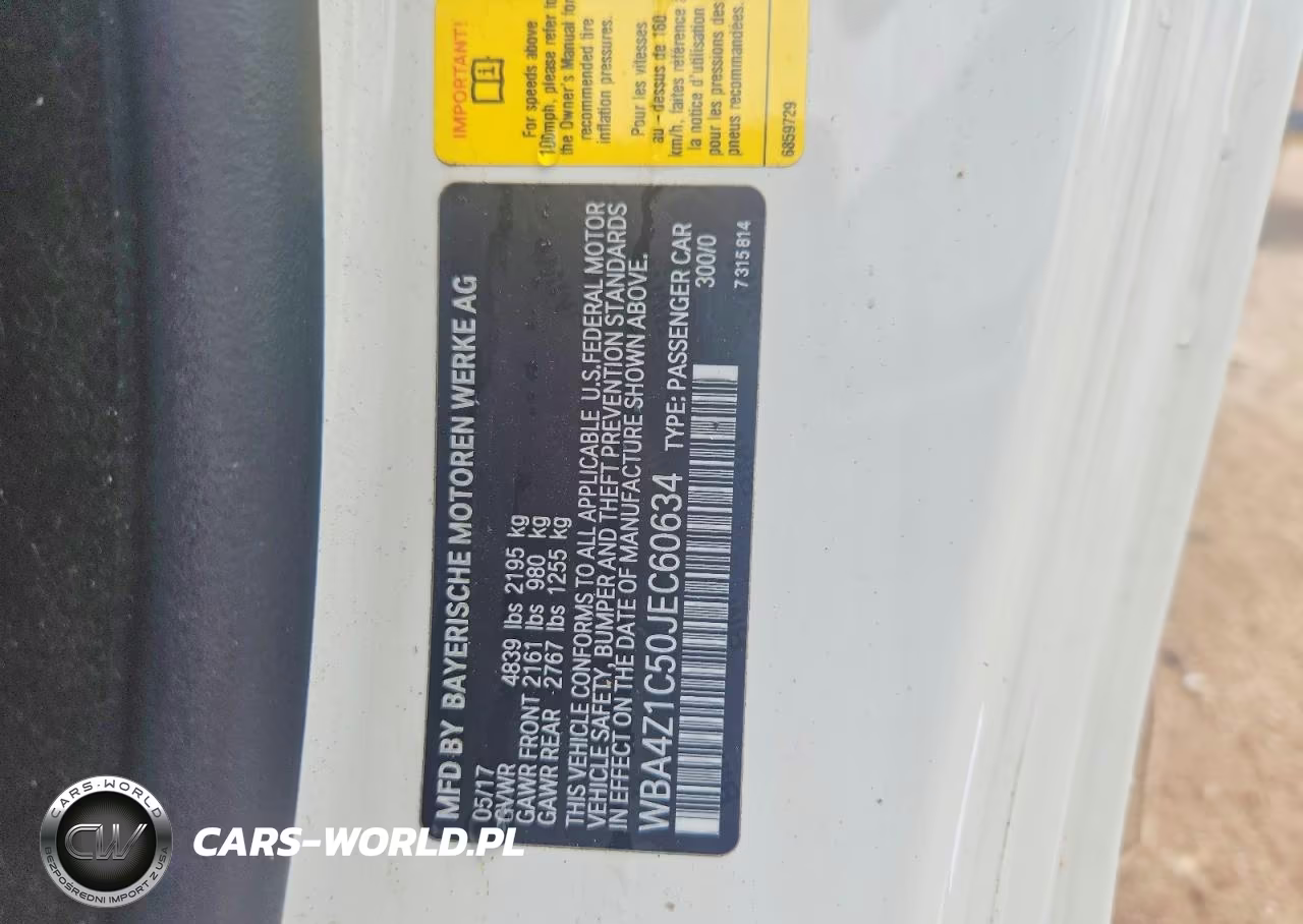 2018 BMW 430I VIN:WBA4Z1C50JEC60634 - 12