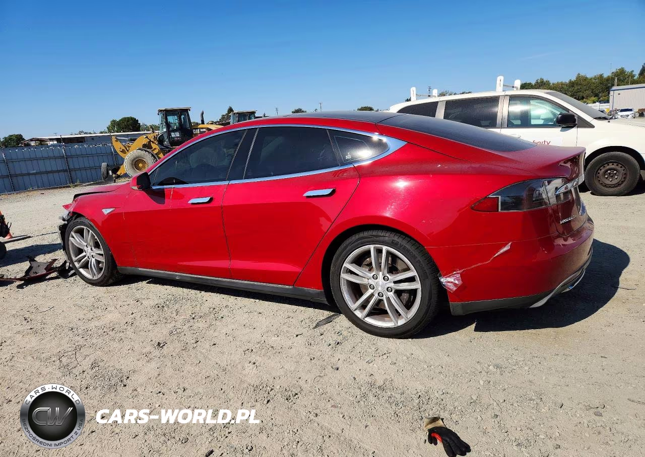 2014 Tesla Model S VIN:5YJSA1H16EFP55199 - 2