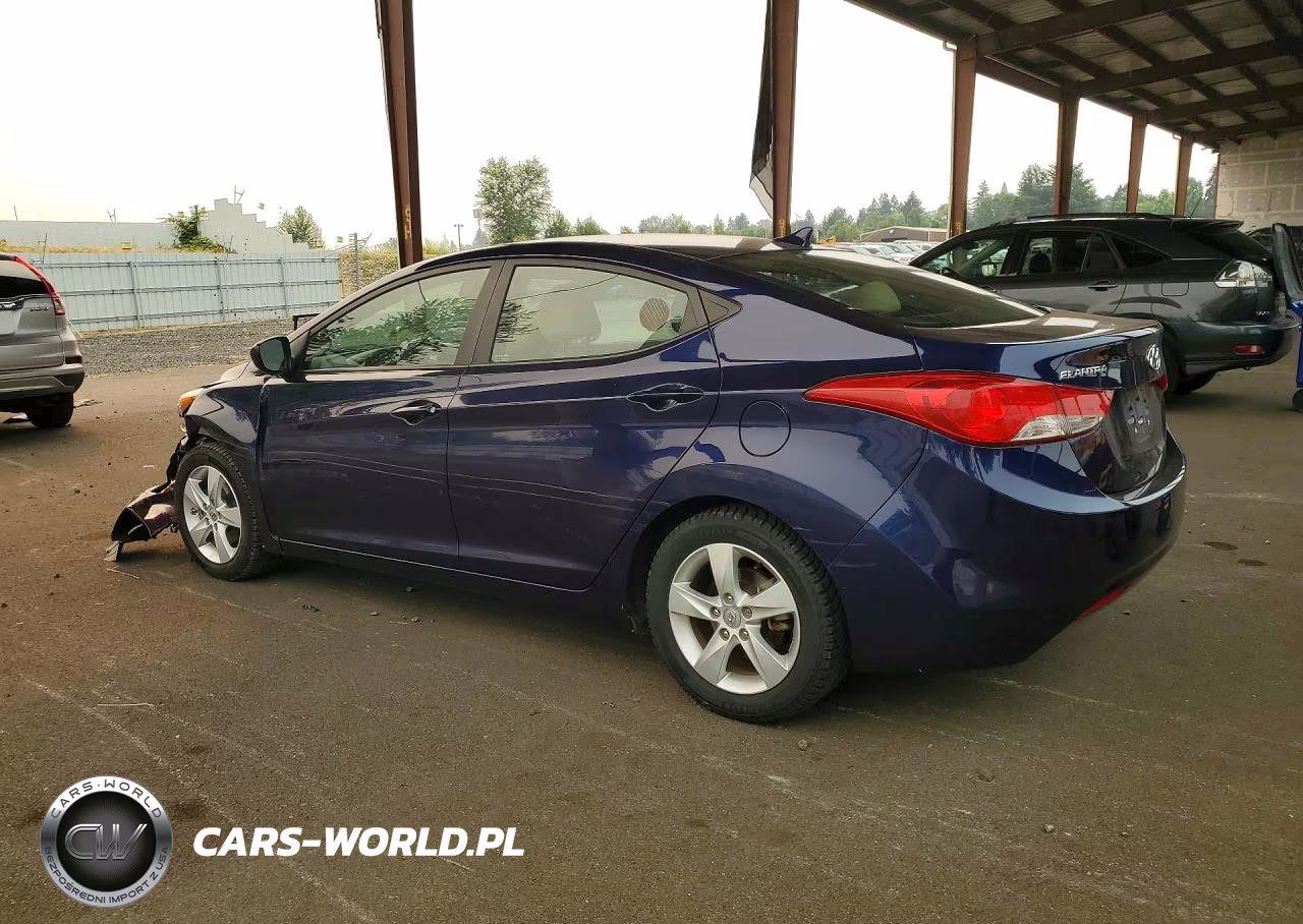 2013 Hyundai Elantra Gls VIN:5NPDH4AE2DH440709 - 2