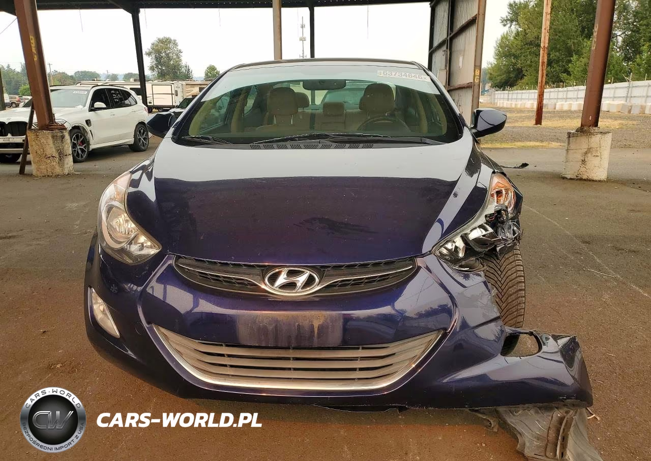 2013 Hyundai Elantra Gls VIN:5NPDH4AE2DH440709 - 5