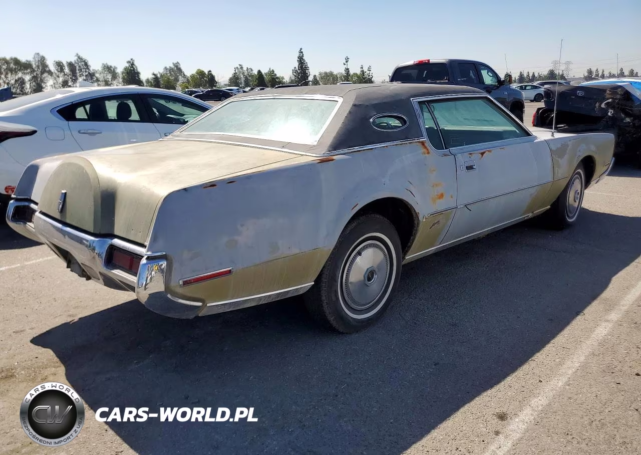 1972 Lincoln Continentl VIN:2Y89A847314 - 3